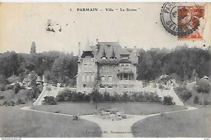 CPA Parmain Villa "La Sirène"