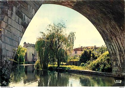 79 - Parthenay - Vallée du Thouet - La Porte Saint-Jacques - Les Bords du Thouet - Flamme Postale de Parthenay - CPM - V