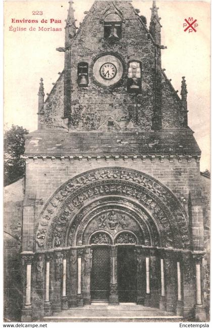 CPA carte postale France Pau environs Eglise de Morlaas 1905 VM60607