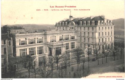 CPA  Carte Postale   France Pau Hôtel de France  VM57348