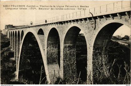 CPA AK PÉLUSSIN - Viaduc de la Ligne PÉLUSSIN a Macias - (459680)