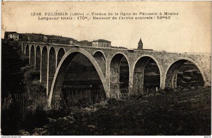 CPA PÉLUSSIN - Viaduc de la ligne de PÉLUSSIN a Macias - Longueur (510222)