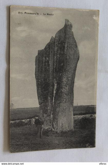 Penmarc'h, Penmarch, le menhir, Finistère 29