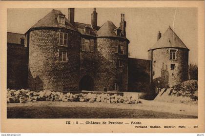 CPA Chateau de PÉRONNE (808389)