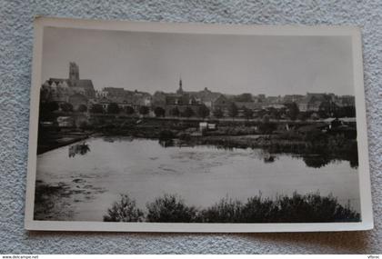 Cpsm, Vue sur Peronne, Somme 80