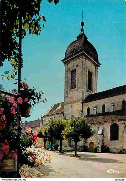 70 - Pesmes - L'Eglise - Le porche - Fleurs - CPM - Voir Scans Recto-Verso