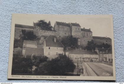 Pesmes, le château et l'ancien hôpital, Haute Saône 70