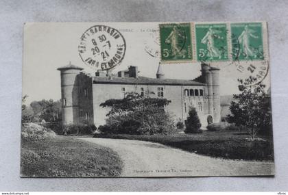 O172, Cpa 1921, Pibrac, le château, Haute Garonne 31