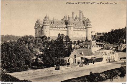 CPA Pierrefonds - Chateau de Pierrefonds - Vue prise du Lac (1032207)