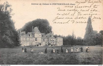 PINTERVILLE - intérieur du château