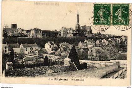 CPA PITHIVIERS-Vue générale (264706)