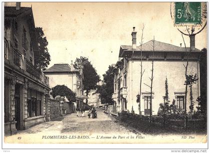 Carte Postale Ancienne de PLAINFAING