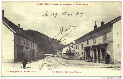 Carte Postale Ancienne de PLAINFAING