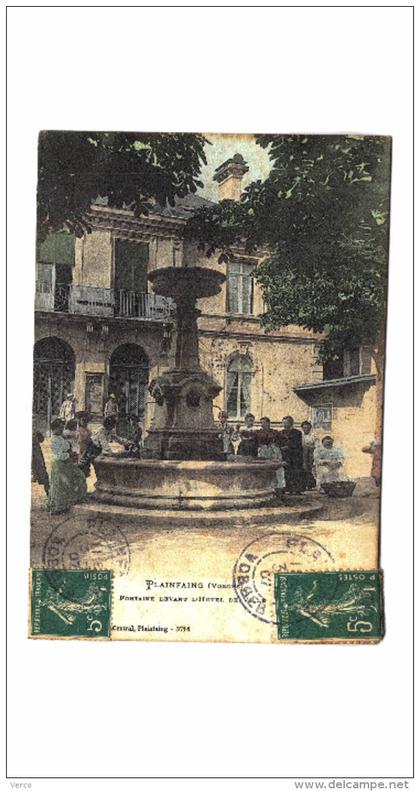 Carte Postale Ancienne de PLAINFAING