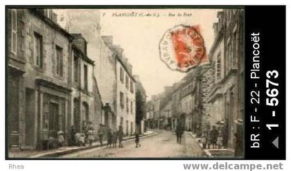 22 Plancoët - 7 PLANCOËT (C-du-N) - Rue du Pont - rue du pont - cpa -  /  D22D  K22172K  C22172C