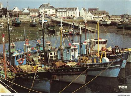 29 LESCONIL PLOBANNALEC #SAN49735 AU PAYS BIGOUDEN LES PORTS DE PECHE LES CHALUTIERS A QUAI LA CRIEE LESCONIL