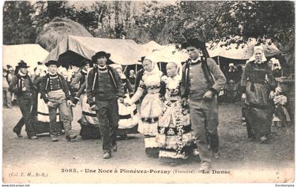 CPA Carte postale France Plonévez-Porzay  Une noce la Danse   VM65427