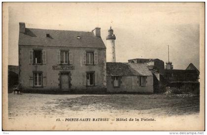 29 - PLOUGONVELIN - Pointe Saint-Mathieu - hôtel