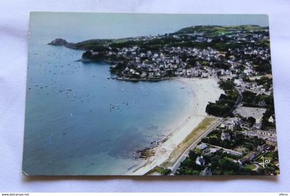 Cpm 1989, Plougonvelin, vue générale de la plage, Finistère 29