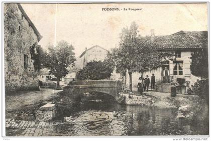 CARTE POSTALE ANCIENNE DE POISSONS  -   LE RONGEANT