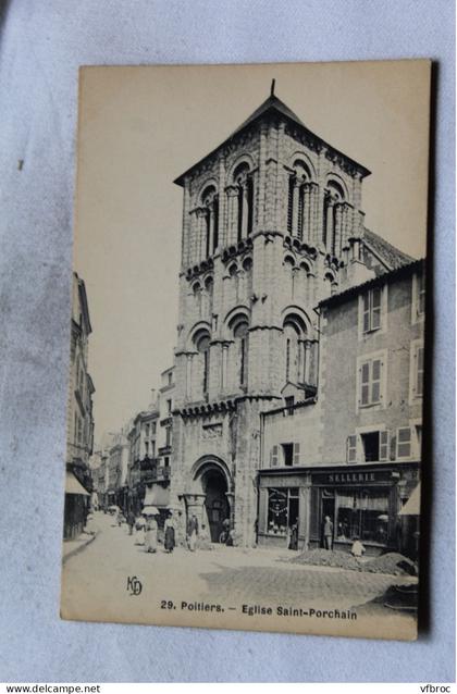 Poitiers, église saint Porchain, Vienne 86