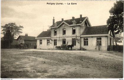 CPA Poligny- La Gare FRANCE- (1044308)