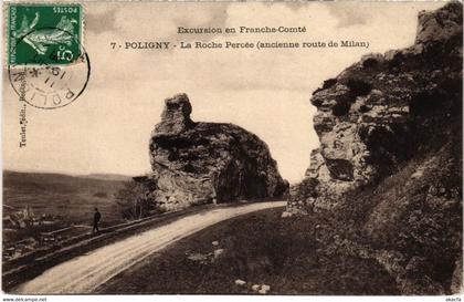 CPA Poligny- La Roche Percee FRANCE (1043642)