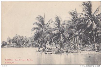 France - Polynésie Française - Océanie -  Précurseur - Raiatea - Tevaitoa