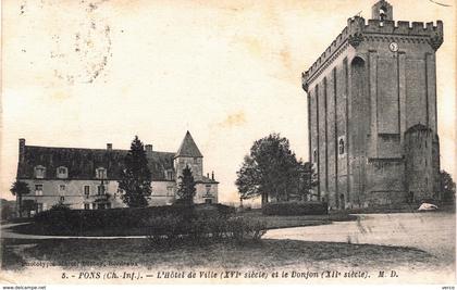 Carte postale ancienne de PONS