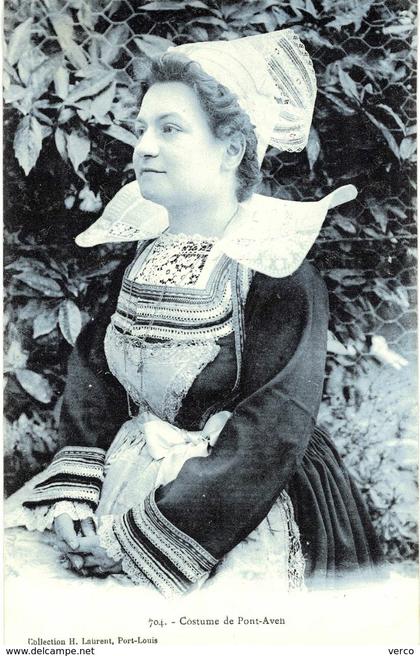 Carte POSTALE Ancienne de   PONT - AVEN - Costume