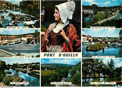 14 - Pont d'Ouilly - Multivues - Folklore - CPM - Voir Scans Recto-Verso