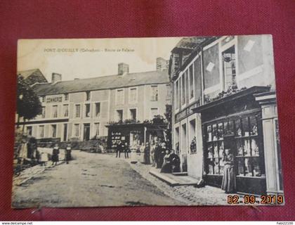 CPA - Pont-d'Ouilly - Route de Falaise