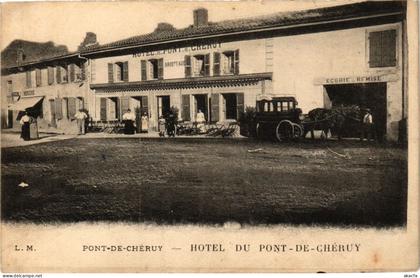 CPA PONT-de-CHERUY - Hotel-du-PONT-de-CHERUY (210353)