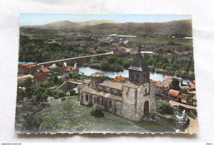 Cpm, Pont du Château, l'église sainte Martine, Puy de Dôme 63