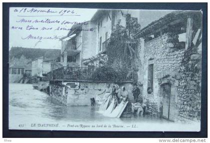 38 Pont-en-Royans lavoir lavandiere    D38D  K38319K  C38319C RH038431