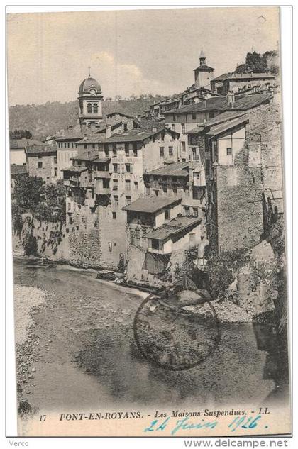 Carte Postale Ancienne de PONT EN ROYANS