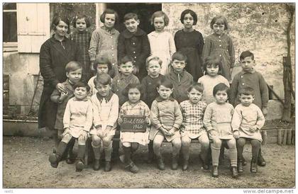 Dép 17 - Enfants - Pont l'Abbé d'Arnoult - Carte photo 1940 - état