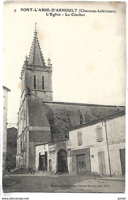 PONT L'ABBE D'ARNOULT - L'Eglise, le Clocher