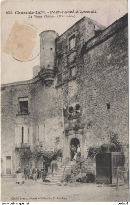 PONT L'ABBE D'ARNOULT   LE VIEUX CHATEAU