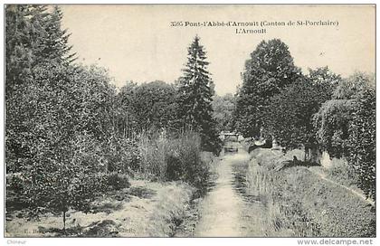 PONT L'ABBE D'ARNOULT VUE SUR L'ARNOULT