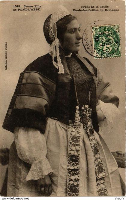 CPA PONT-l'ABBÉ - Jeune Fille de PONT-l'ABBÉ (384002)