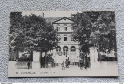 Pontarlier, le collège, Doubs 25