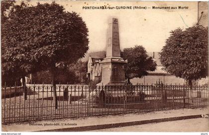 CPA Pontcharra-sur-Turdine - Monument aux Morts (1036556)