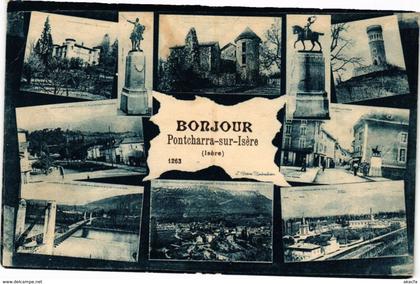 CPA Bonjour - PONTCHARRA-sur-Isere - (241590)