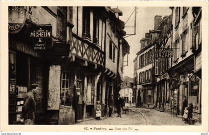 CPA PONTIVY - Rue du Fil (985325)