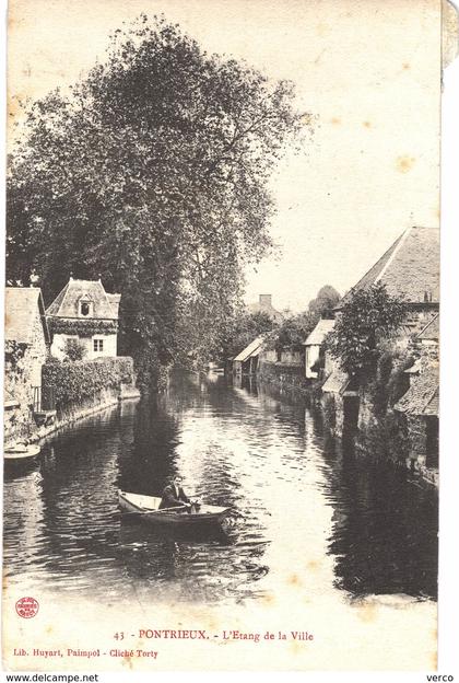 Carte postale ancienne de PONTRIEUX