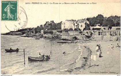 Carte POSTALE  Ancienne  de PORNIC - Plage de Noveillard