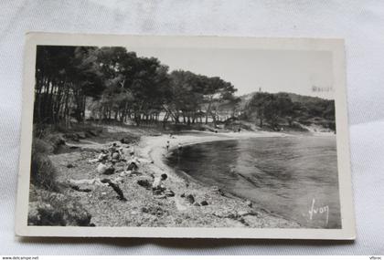 Cpsm 1948, Porquerolles, la plage d'argent, Var 83