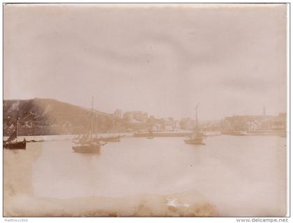 Photo 1899 PORT-EN-BESSIN-HUPPAIN - une vue (A131)