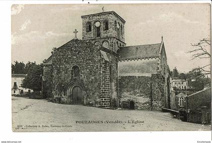 CPA Carte Postale-France- Pouzauges-;L'Eglise - VM27590d